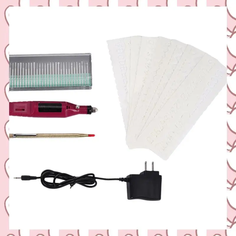 HHTL Electric Mini Engraver Pen Mini Diy Engraving Tool Kit For Metal Glass Plastic Wood Jewelry With Scriber Etcher 30