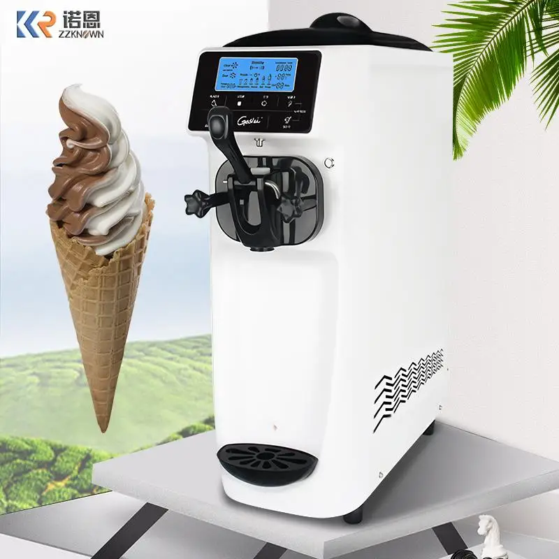 Cheapest Mini Commercial Softee Softy Icecream Frozen Yogurt Soft Serve Making Soft Ice Cream Maker Making Machine Price