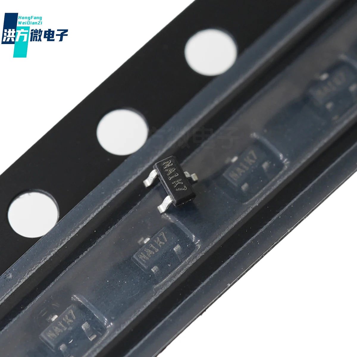 20 個マーキング NA1 新しい MOSFET NA1 280mW 20V 630mA 1 x N チャネル SOT-523 500mΩ@1.8V、350mA SOT523 500m オーム DMG1012TQ-7 DMG1012TQ