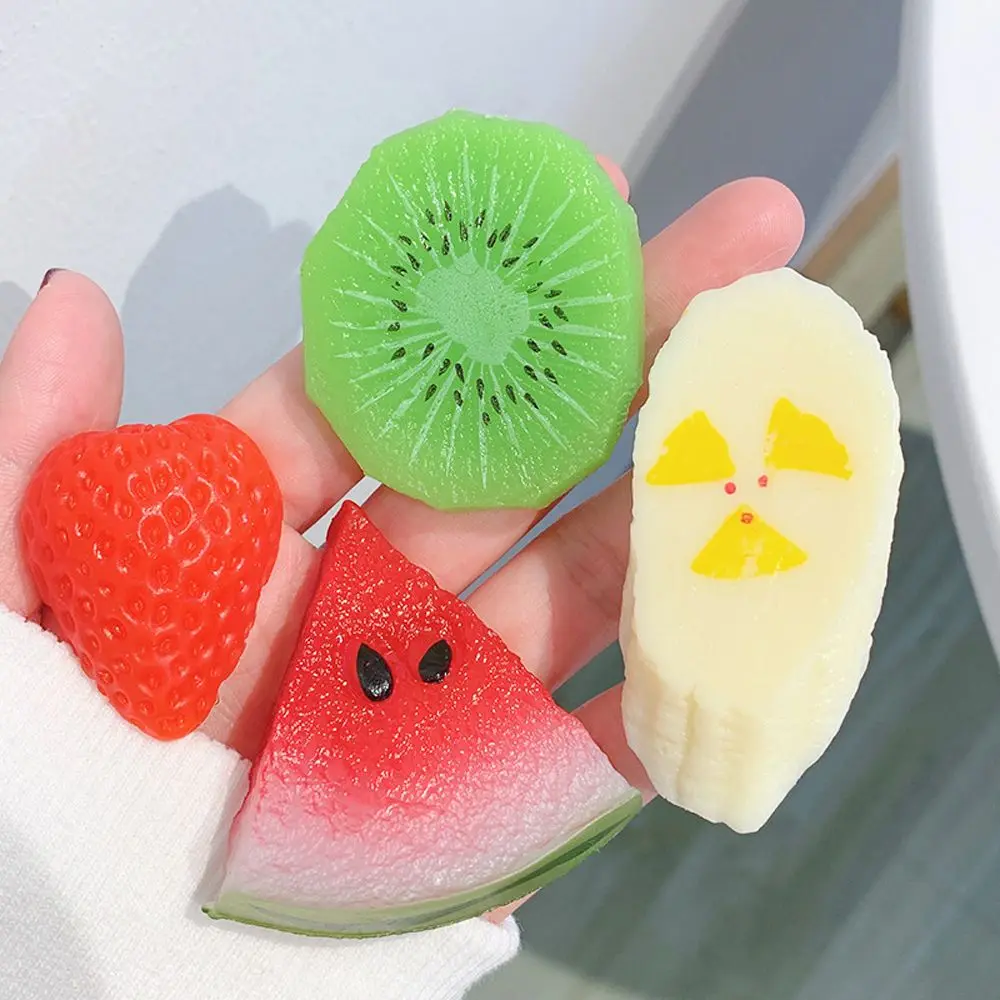 

1PC Funny Simulation Fruit Hair Clips Strawberry Lemon Hairpin For Kids Girls Duck Bill Clips Hair Accessories