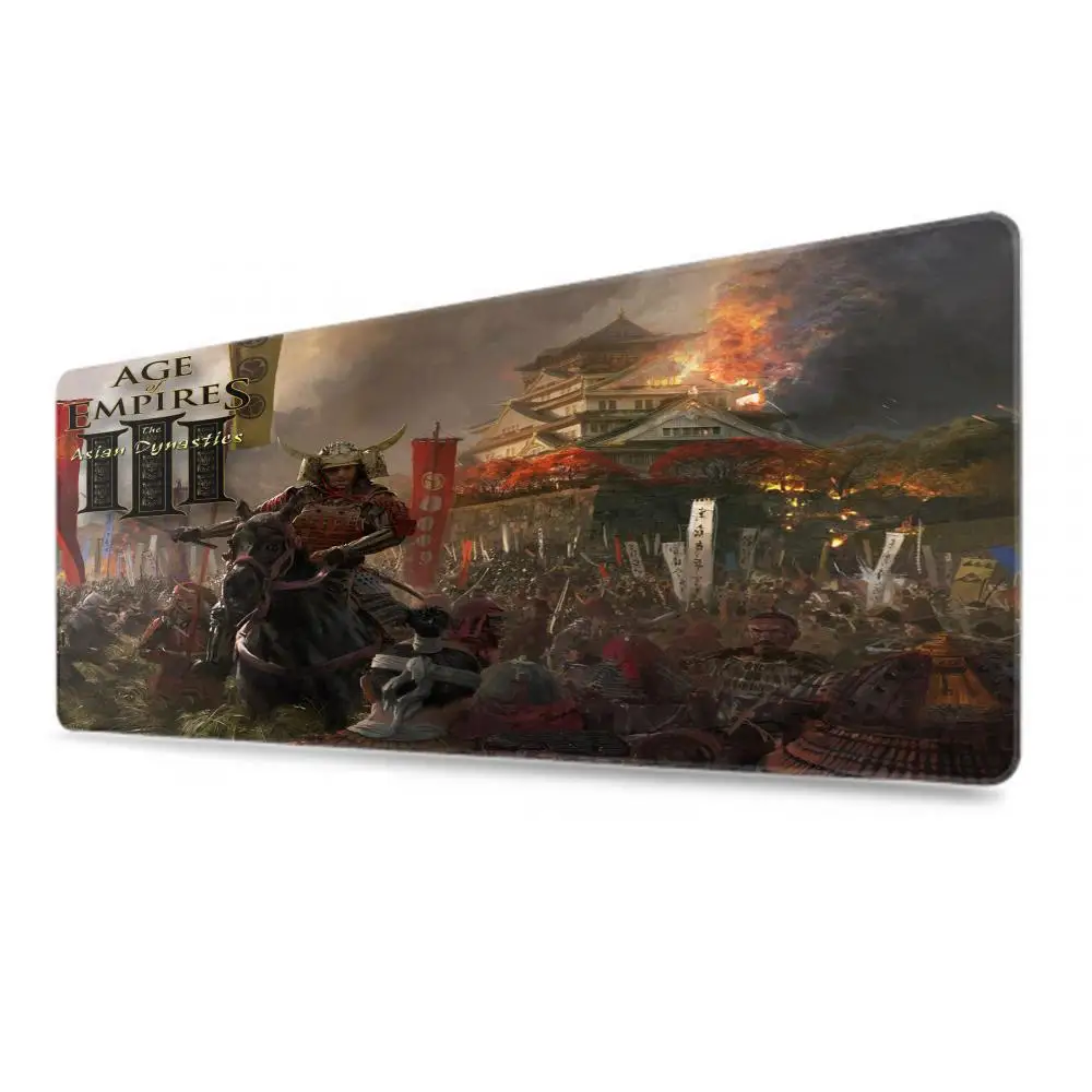 Hot Mouse Pad Age Of Empires Pc Gaming Accessories Keyboard Deskmat Mousepad Gamer Computer Mausepad Mats Cabinet Desk Mat Mause