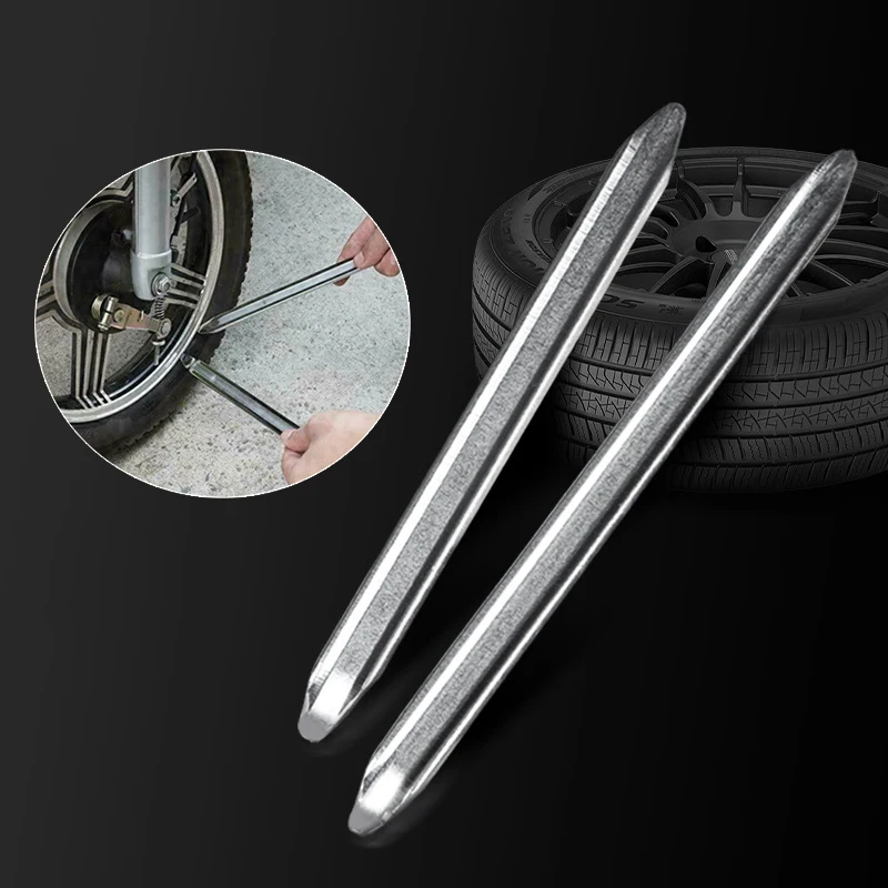 

Multifunctional Car Chrome-plated Stick Motorcycle Tire Pry Plate Car Tire Picking Plate Not Easy To Scratch Tire Repair Tools