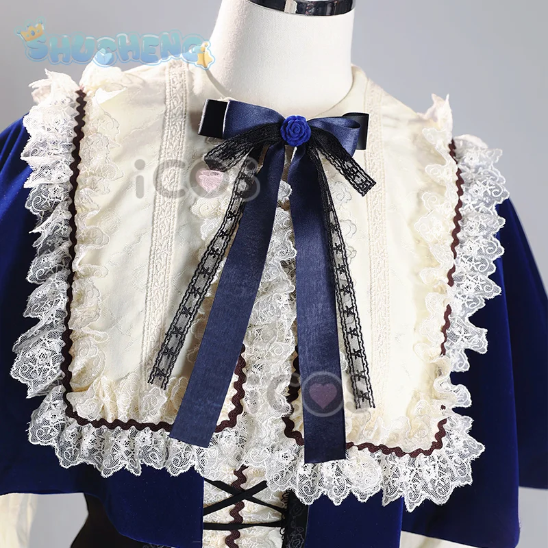 Souseiseki Cosplay Anime Roses Maiden Costume Sweet Cute Set Accessories Props Halloween Party Woman Man Souseiseki Uniform