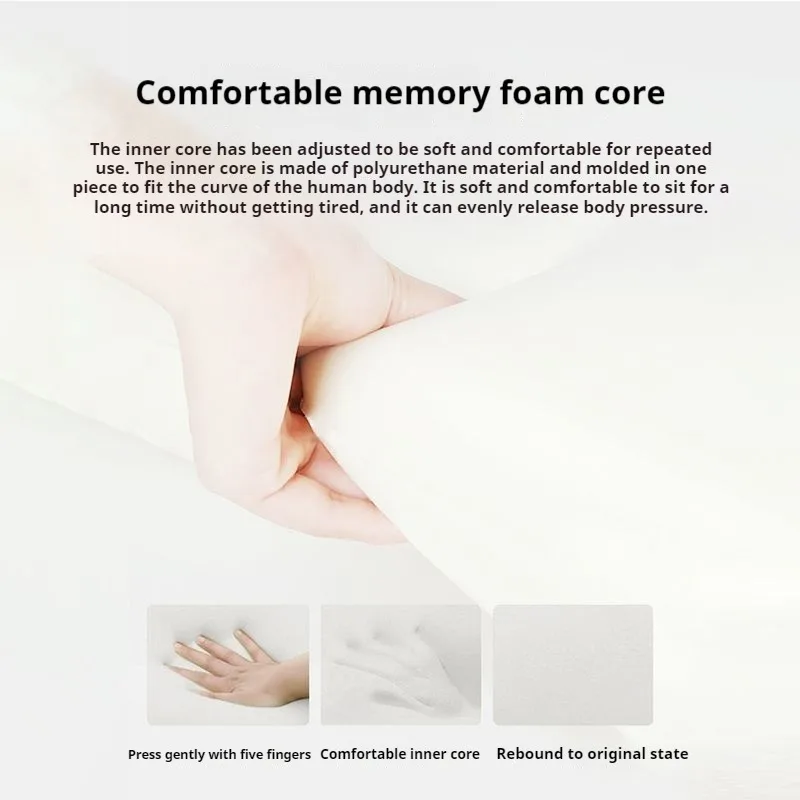 Face Down Pillow Home Massage Pillow Comfortable Ergonomic Bed Wedge Support Pillow Cushion with Neck Support for Sleeping