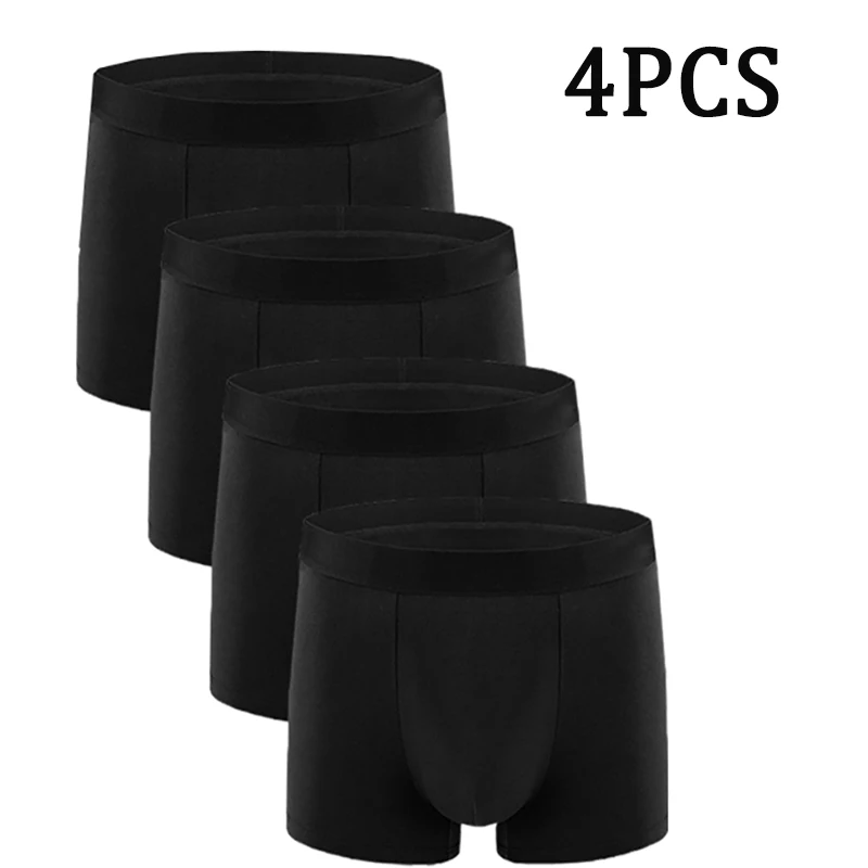 4 Pz/set Uomini Boxer Ventil Mens Mutandine Biancheria Intima Traspirante Sexy Maschio Boxer Mutande Biancheria Intima Confortevole Boxer da Uomo