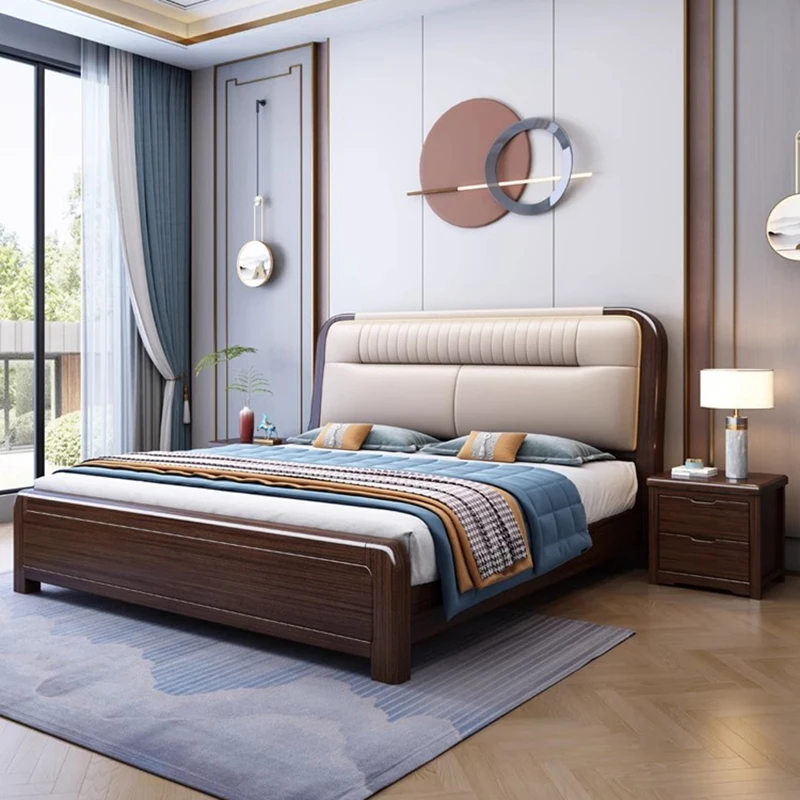 Tempat Tidur Tidur Putri Sandaran Kepala Ganda Tempat Tidur Desain Kapsul Modern Seks Furnitur Suite Lounge Beliche Ukuran King Kecantikan Mewah