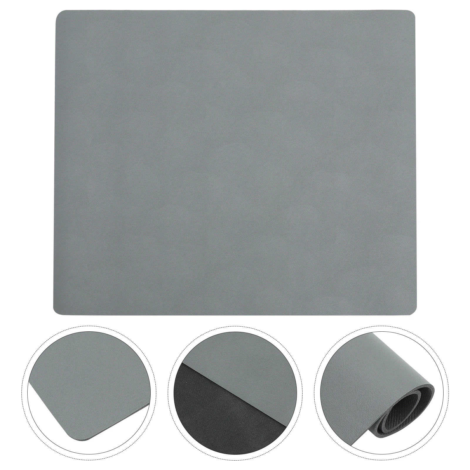 

Water Absorbing Thickened Dish Mat Super Absorbent Kitchen Countertop Pad Non-Slip Heat-Resistant Sink Mat For Home Use