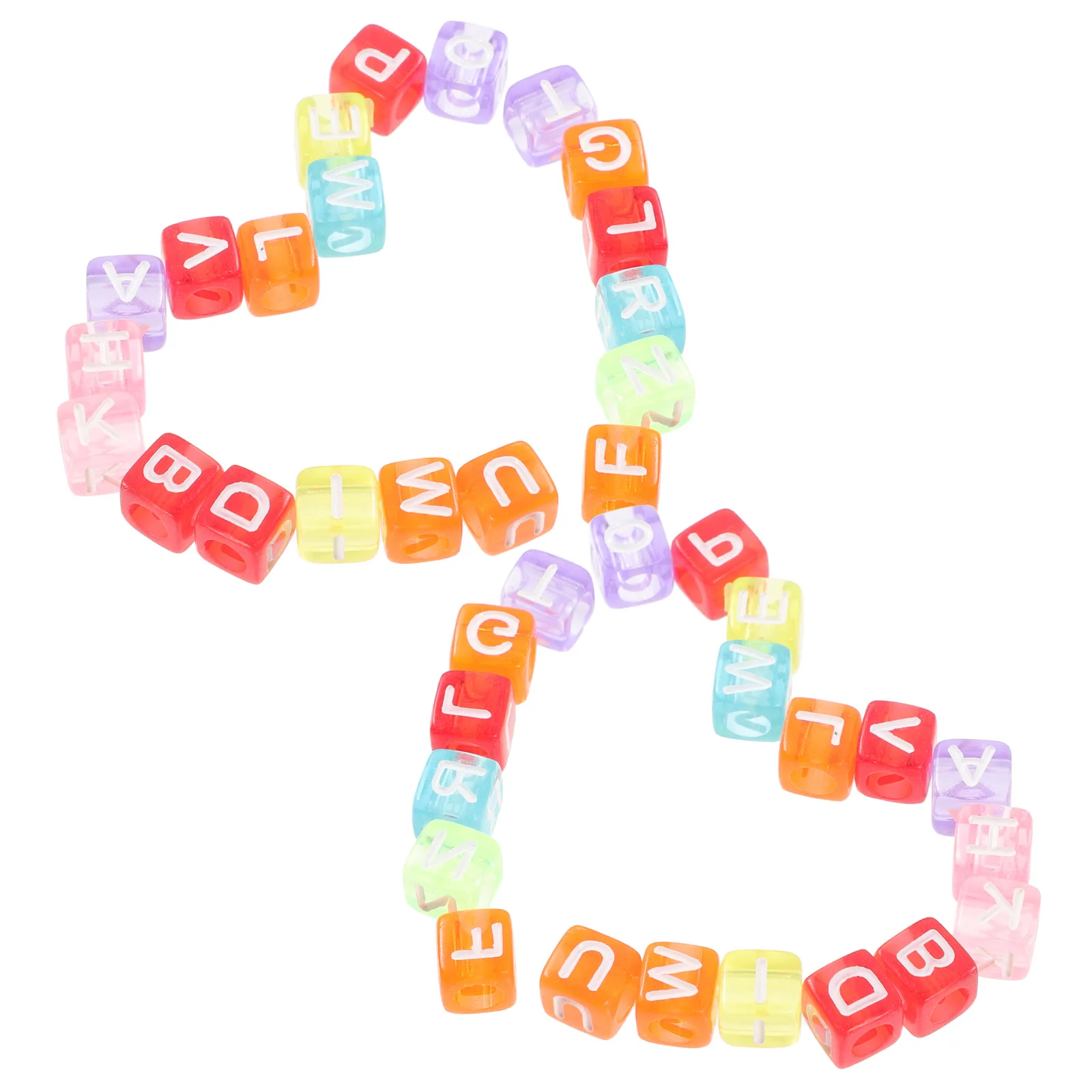 50Pcs Kreative Englisch Buchstaben Perlen Exquisite DIY Schmuck Machen Dekorative Zubehör Buchstaben Perlen DIY Liefert