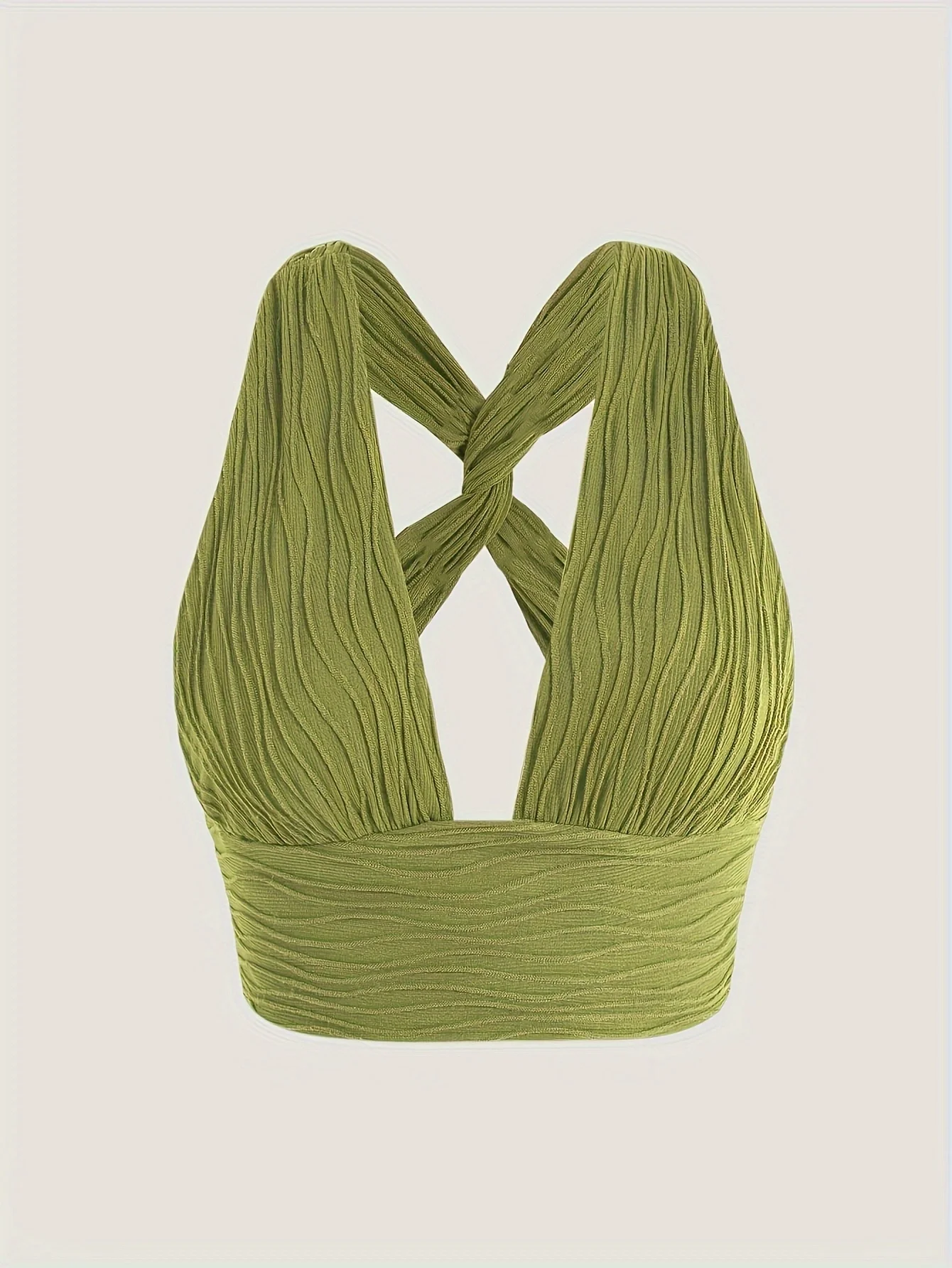 مثير الرسن القمم المرأة Y2K موضة مثير محبوك الخامس الرقبة أكمام عارية الذراعين مشد الأعلى المحاصيل كامي تانك القمم بحر الرياضة الصيف #1