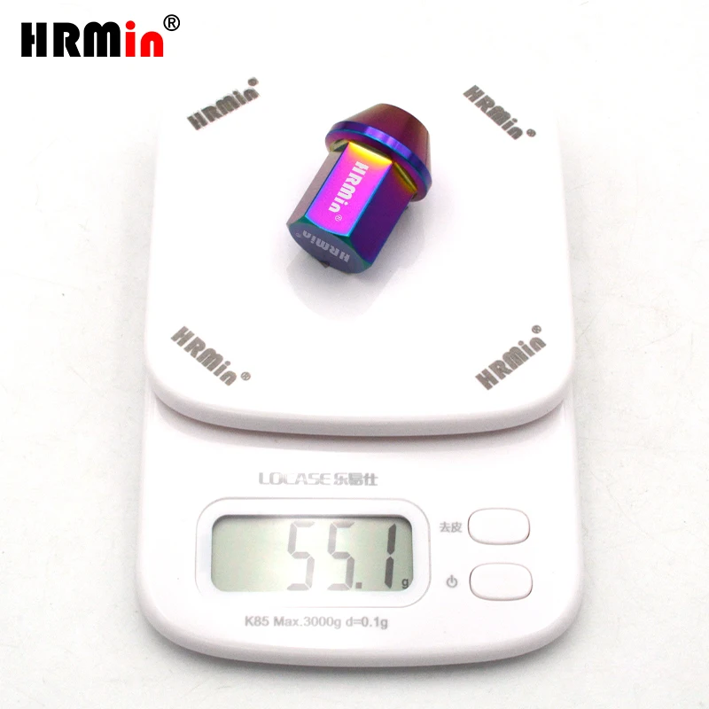 

HRMin 22 Hex10,9 класс Gr.5 титановая конусная гайка для сиденья колеса титановая гайка винт 20 шт. M14 * 1,5 * 40 для Land-rover Tesla