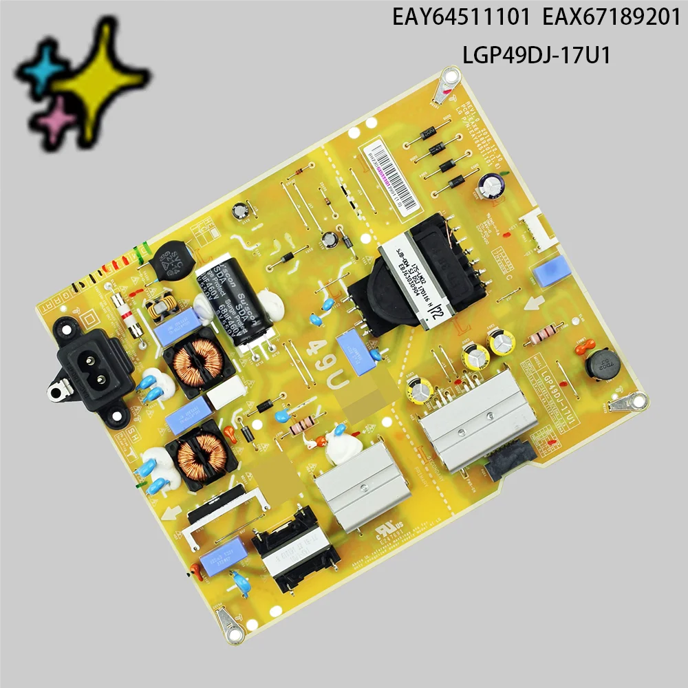 49UM6950DUB 49UM7300PUA 49UK6300PUE 49UT640S0-UA 49UT640S0  is for Power Supply Board/LED EAY64511101 EAX67189201 LGP49DJ-17U1