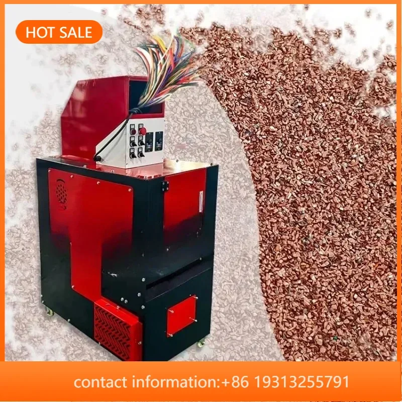 【Best-selling】40kg/h Mini Copper Wire Granulator Waste Cable Recycling Wire Processing Machine
