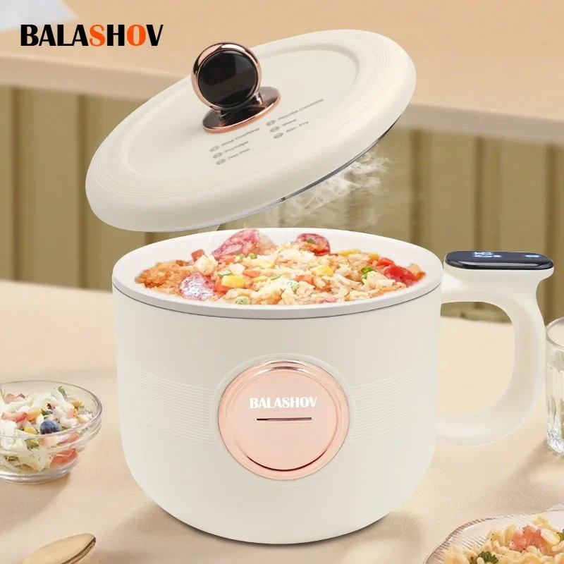 Multifunction Electric Cooker Household Mini Rice Cooker Portable Cooking Pots Non-stick Pan for Kitchen multi cooker 1-2 people - Image 4