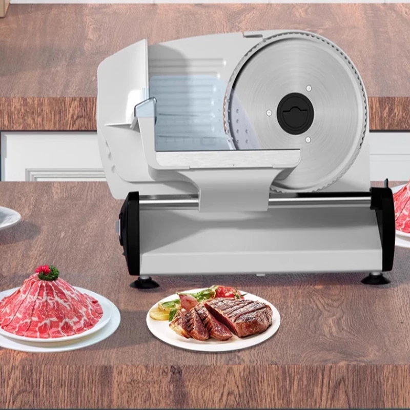 Electric lamb meat slicer, household slicer, fat beef slicer, small frozen shaved meat electric meat slicer, divine tool