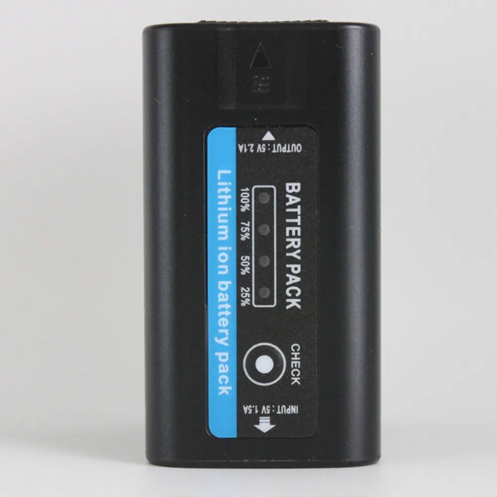 F980 Camera Battery F970 Upgrade Full Decoding High Capacity F980 Battery Chargeability Display USB Charging 7.4V 10000MAH