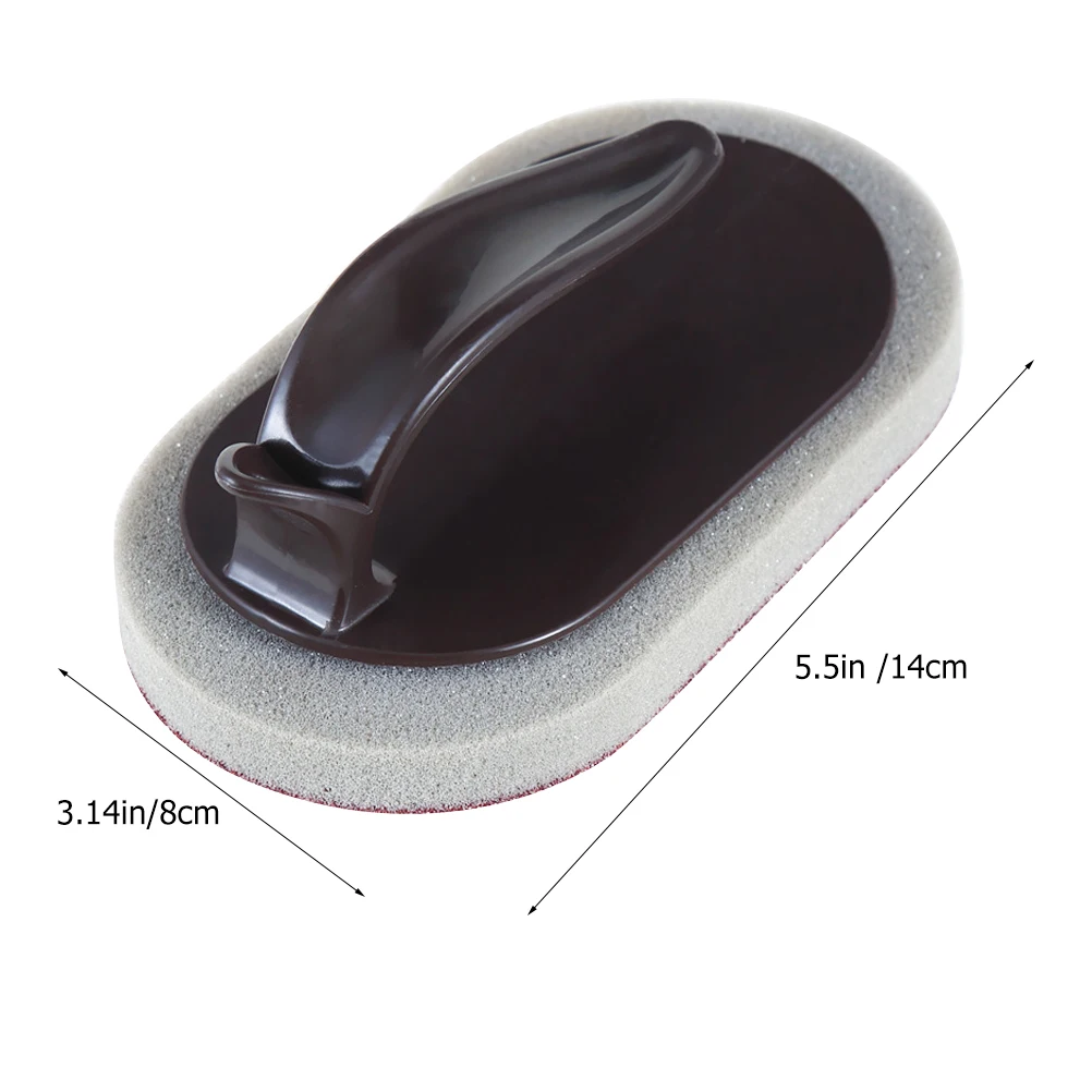 

5pcs Kitchen Cleaning Sponges Nano Carborundum Portable Emery Scrubbing Sponge For Pans Bowls Cups Grease Removal