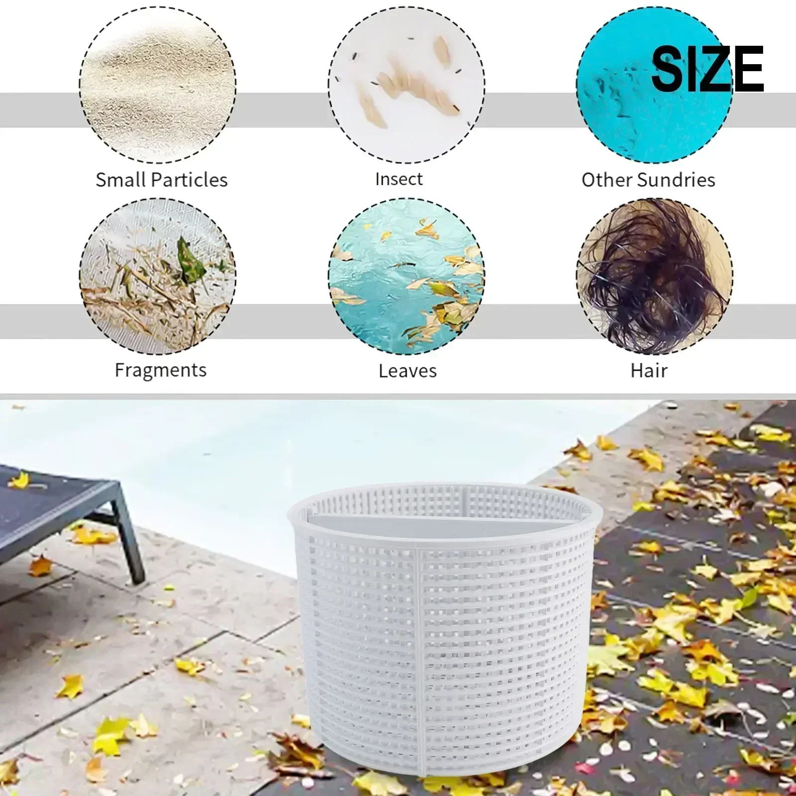 교체용 수영장 스키머 바구니 B-152, 헤이워드 SP1083 SP1084 SP1085 SP1082CA, 야외 온수 욕조 고무 액세서리, 1 개