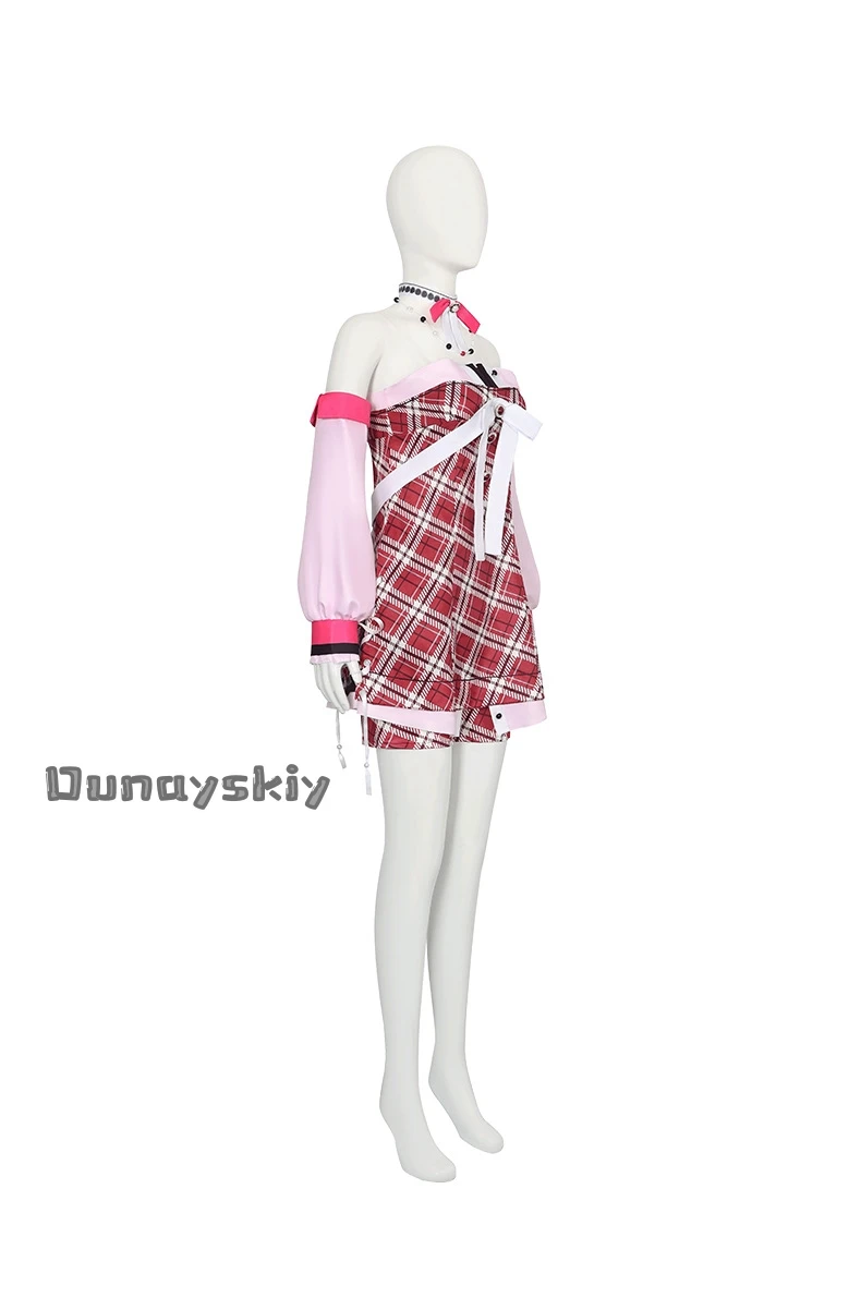 Momoi Airi​​ Seven Boxes Cosplay Costume Woman Jirai Kei Dress Halloween Carnival Theme Role Play Costume Fancy Party Dress Up view 3