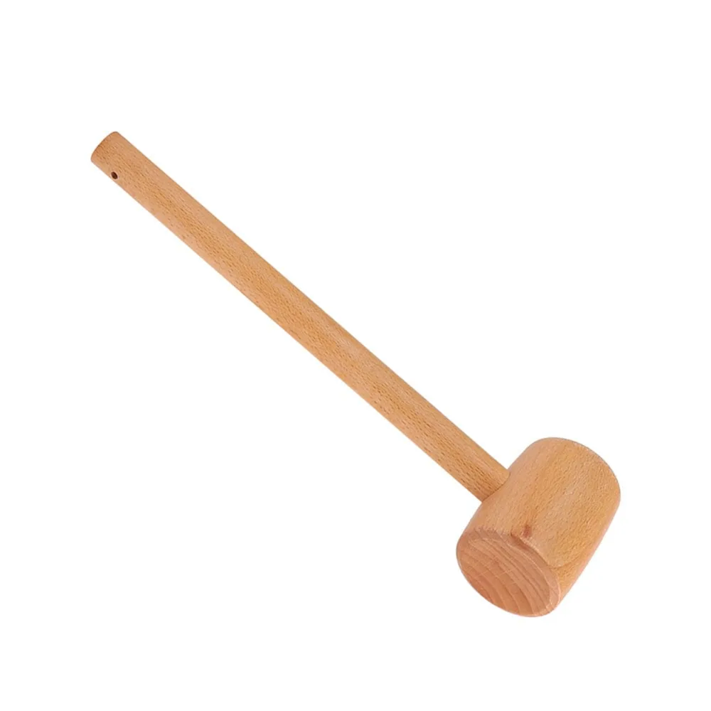 Solid Wood Wooden Mallet Damage-Free Striking Hand-Made Carpenter Mallet Carving Design High Hardness Woodworking Hand Tool