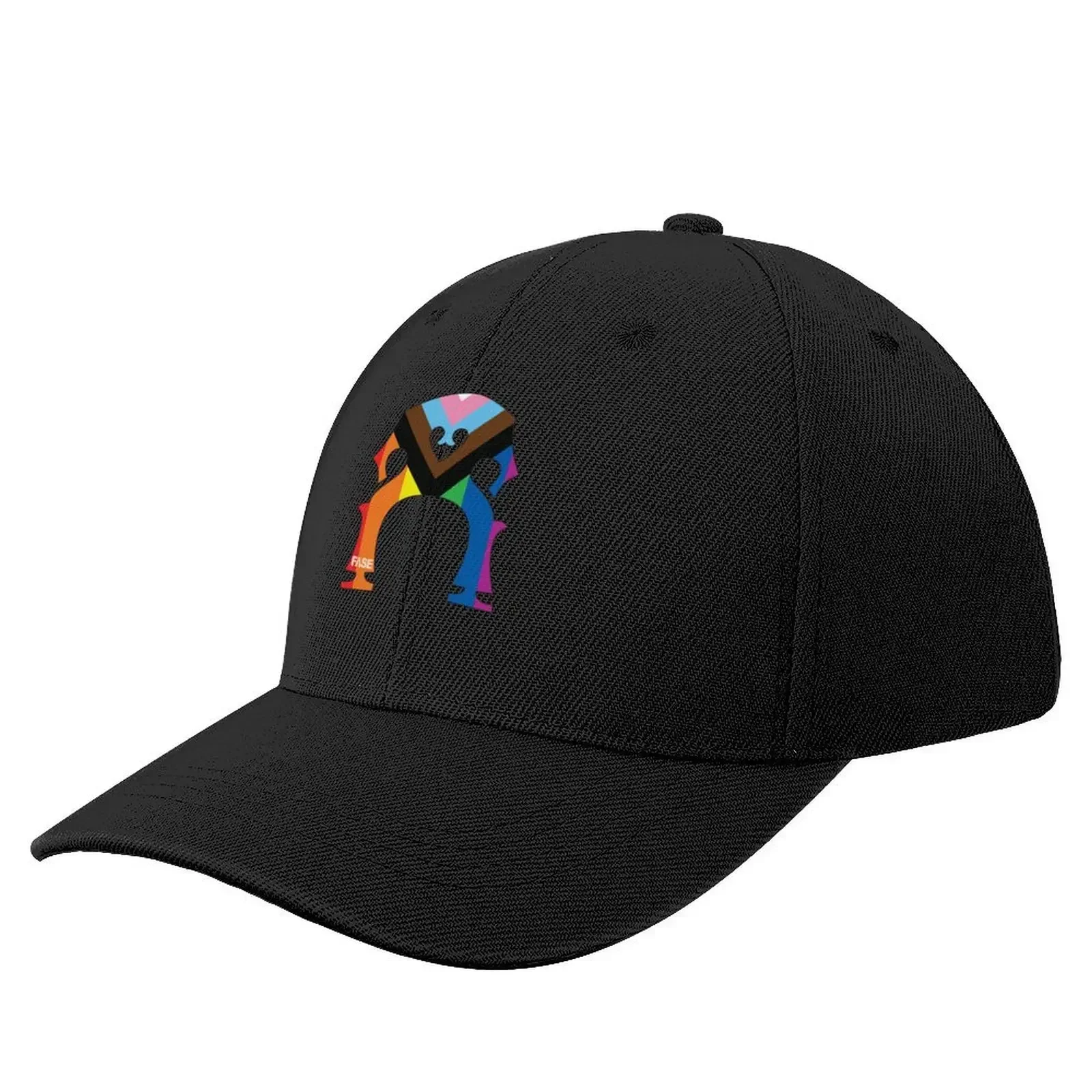 

Bass Pride Inclusive Rainbow Flag Bridge Baseball Cap fashionable Ball Cap Military Cap Man Mens Hats Women's