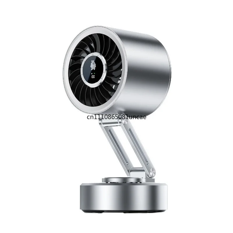 Metal Folding Turbo Fan 360° Rotating USB Rechargeable Silent Portable Home Office Hot Sale