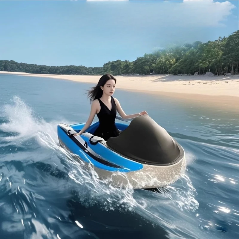 

New Electric Cardine Boat Adult Water Surf Boat Mini Speedboat