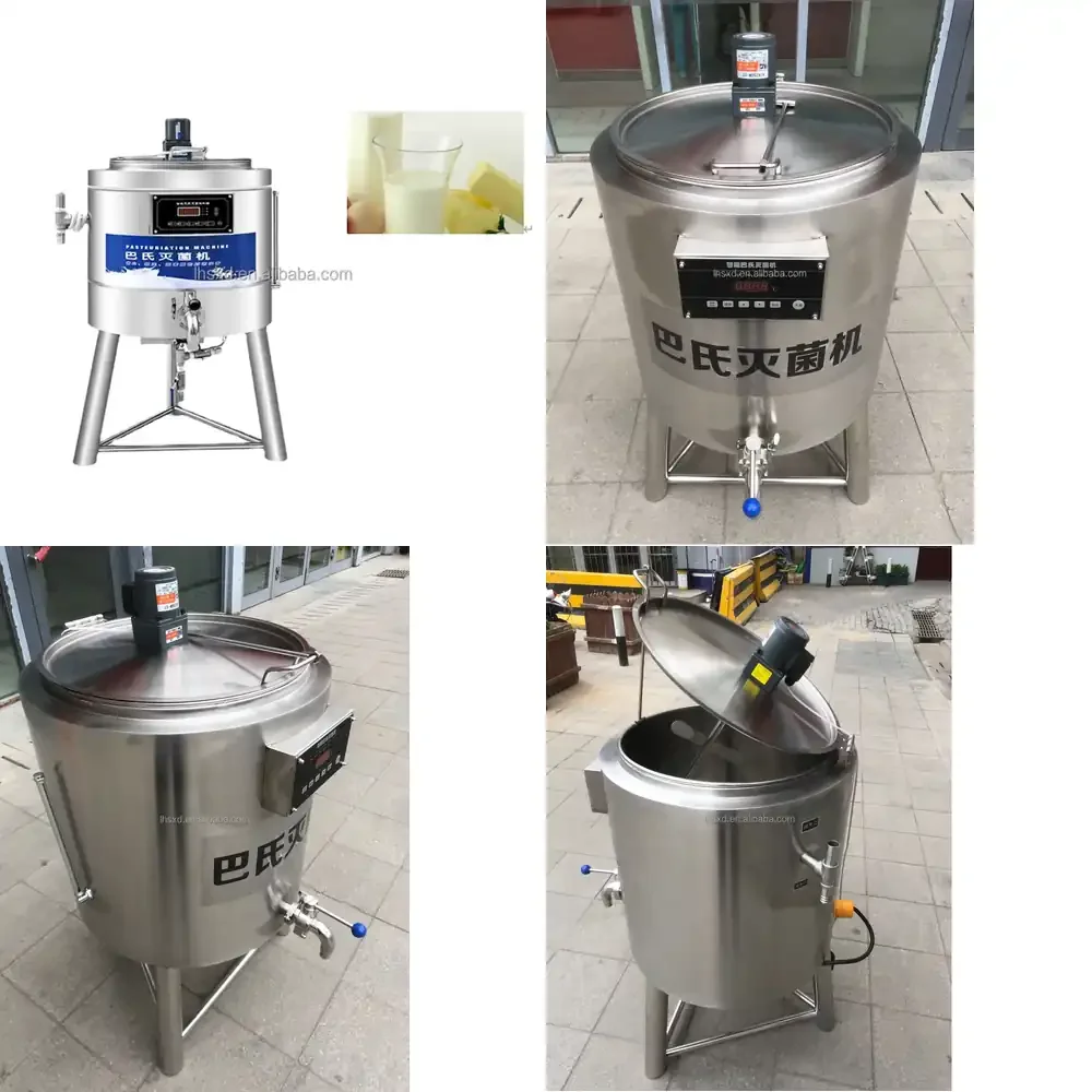 

Промышленное оборудование для переработки молока и йогурта / Пастеризатор для молока / Автоматическая малогабаритная машина для пастеризации молока