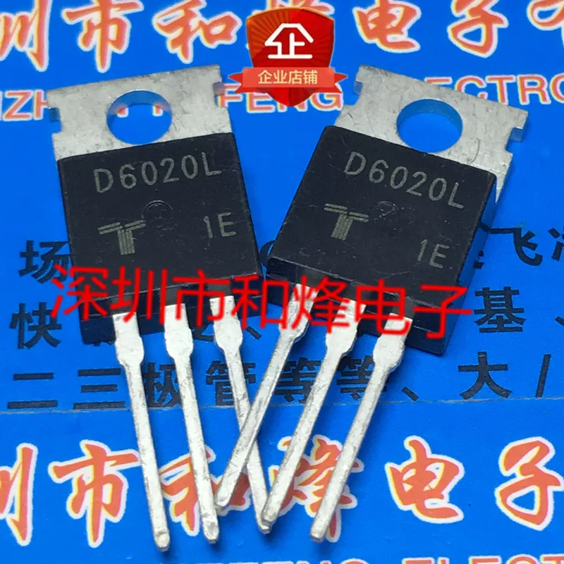 Free shipping  D6020L  TO-220 600V 12.7A       10PCS