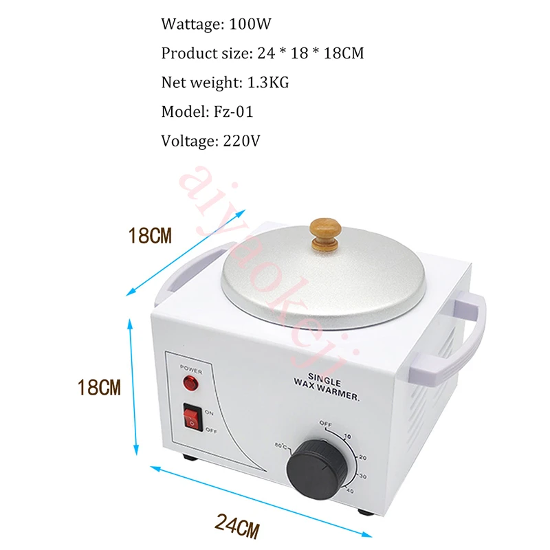 Electric Wax Heater Depilatory Wax Warmer Wax Melting Machine Hand Feet SPA Epilator Hair Removal Tool