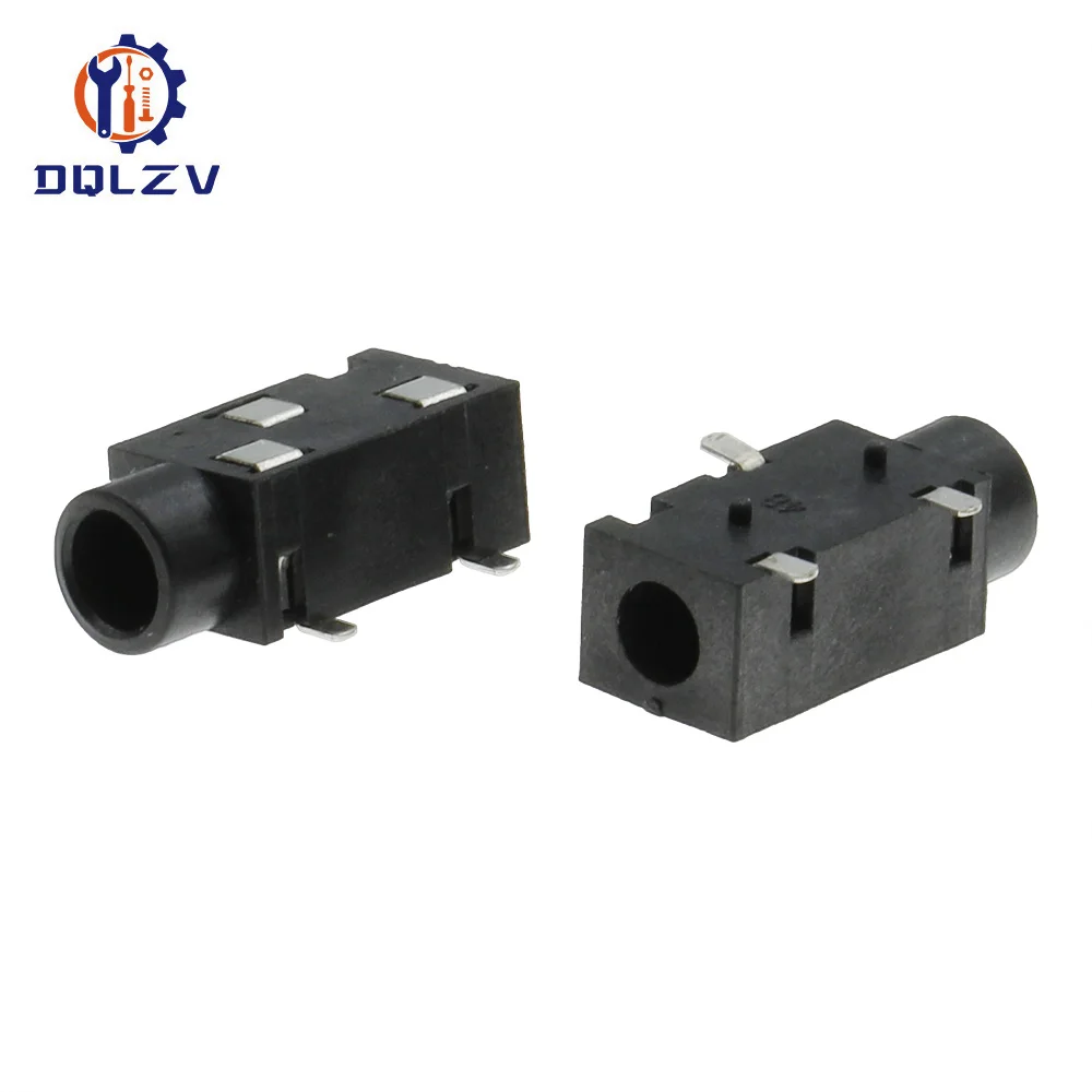 3.5 MM Headphone Jack Audio Jack PJ-320 3Pin Female Connector SMD Stereo Headphones PJ-320B