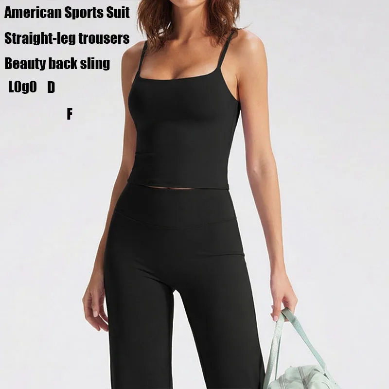 

Комплект для йоги 2fdeny: бесшовные женские спортивные леггинсы и топ для фитнеса, длинный спортивный комплект