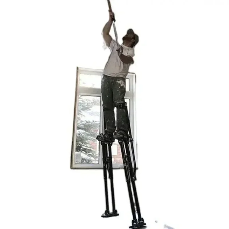 

24-40" Professional Aluminum Alloy Plastering Stilt Ladder Adjustable Plastering Stilts Paint Painter Tool Accessory Stage Props