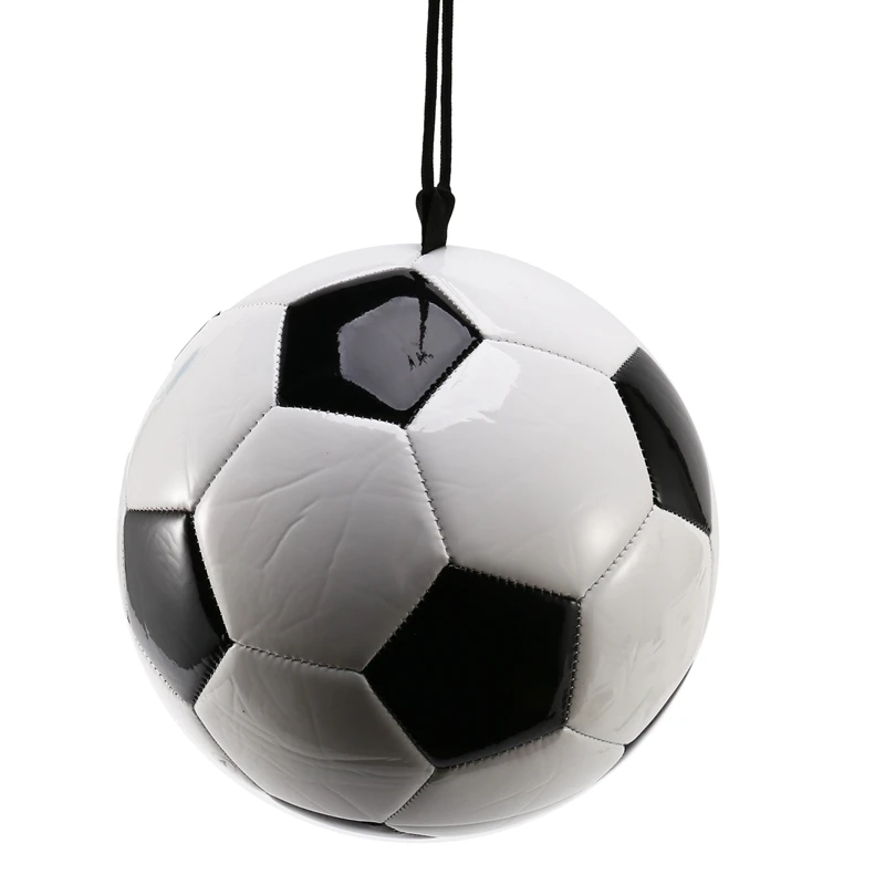 ABXH ballon d'entraînement de Football ballon d'entraînement élastique élastique réglable avec corde taille 4 Football pour l'entraînement et les jeux de sport