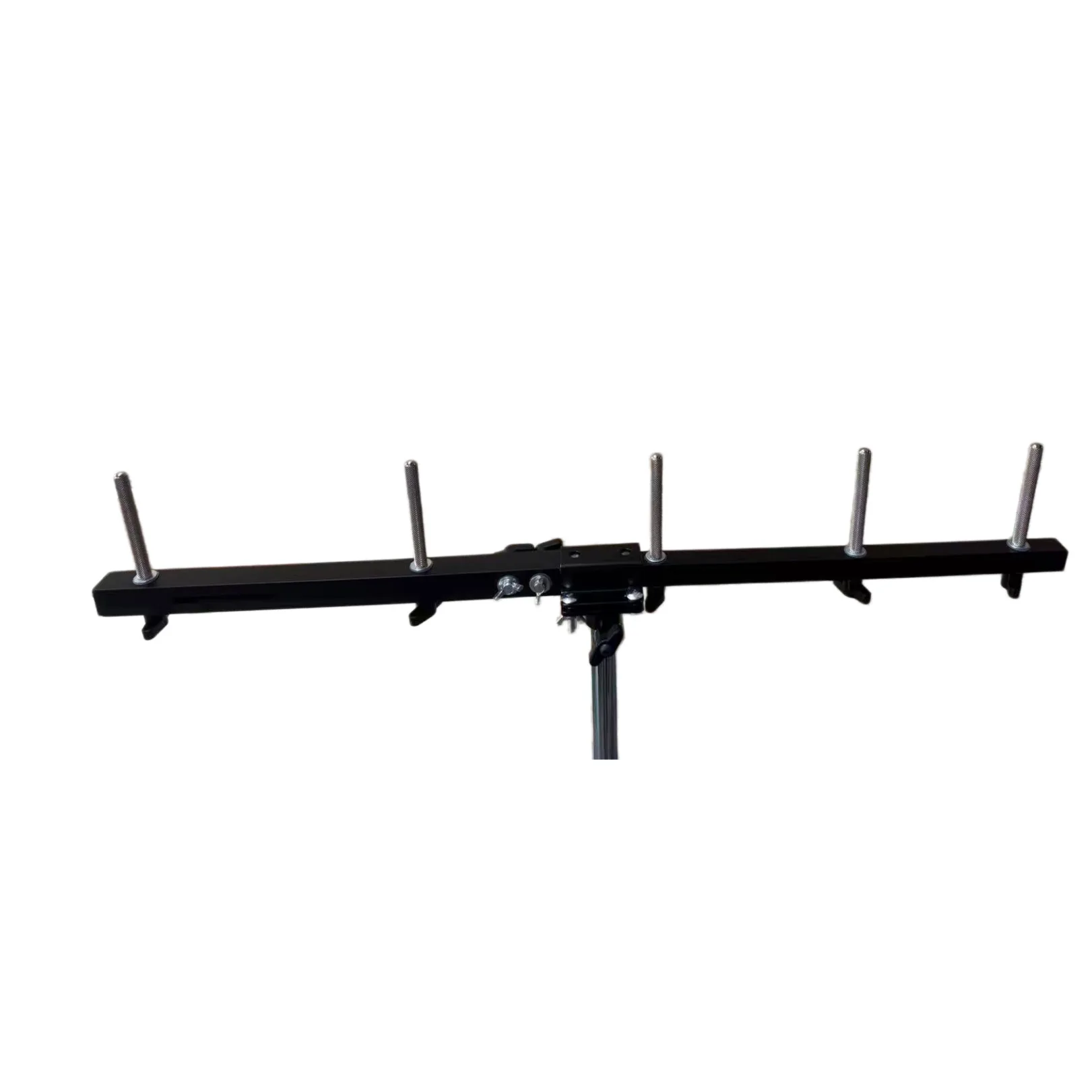 Percussion - Five sets of accompaniment cowbell stands, plastic 4