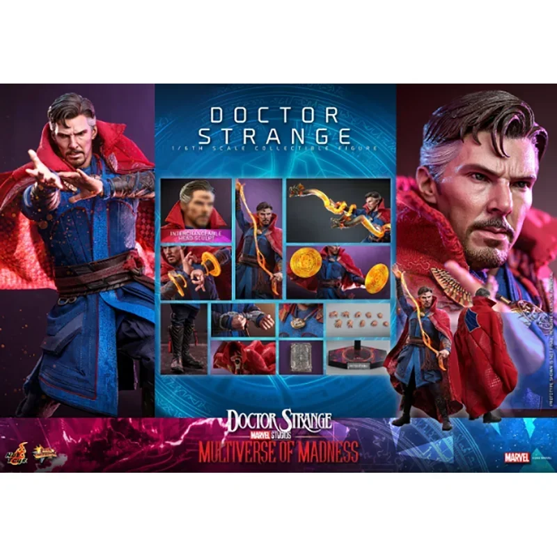 In Stock 100% Original HOTTOYS HT MMS645 DOCTOR STRANGE IN THE MULTIVERSE 1/6 Movie Character Model Art Collection Toy Gift