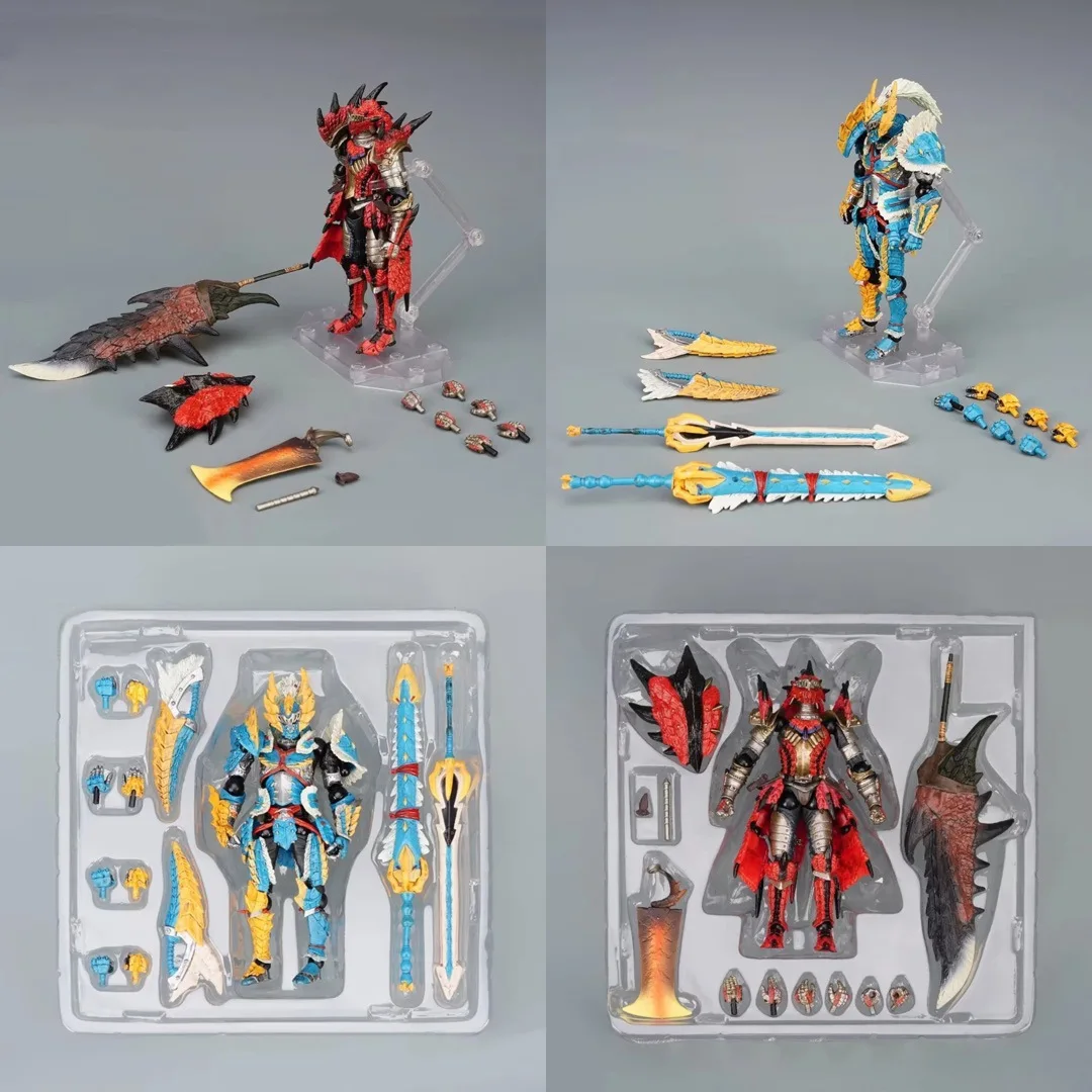 

Monster Hunter Rathalos Armor Zinogre Armor Фигурка Сборная модель Мобильный наконечник Коллекционная игрушка