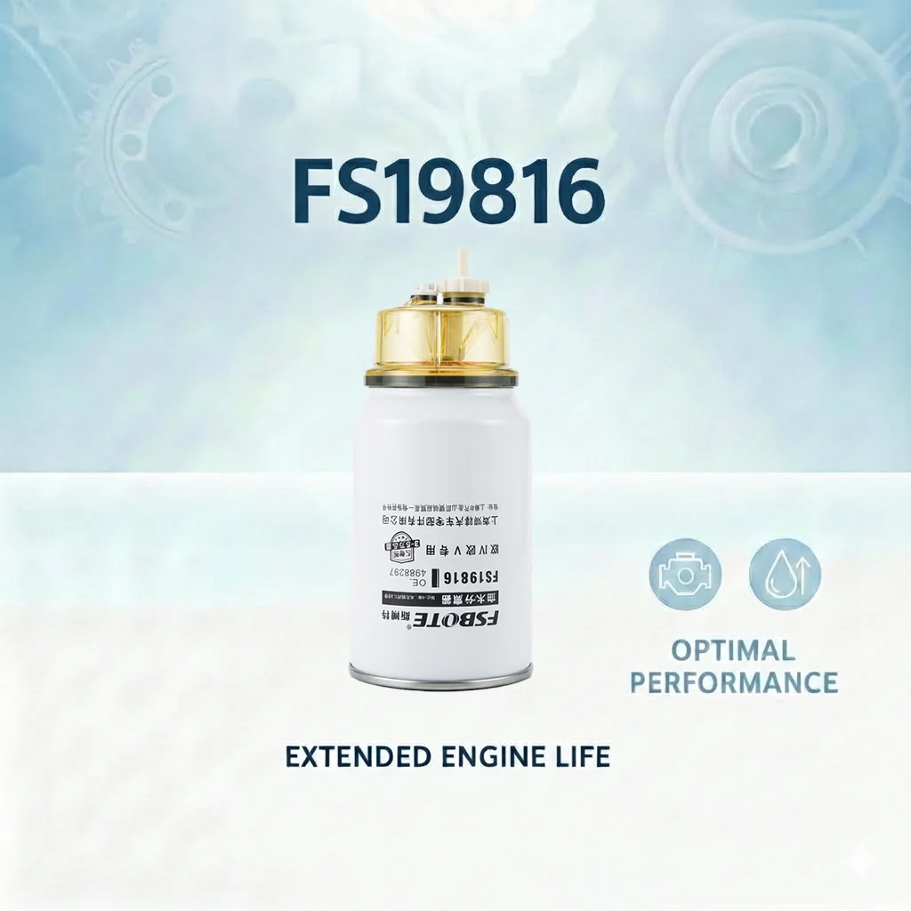 FS19816 Shanghai Fuleiga suitable for Dongfeng Tianlong Cummins 53C0436 diesel filter 4988297