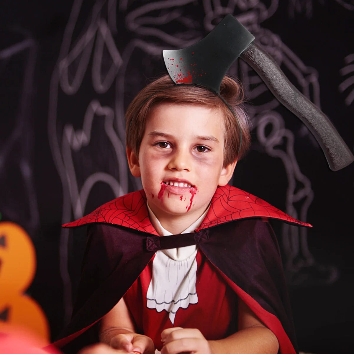 

Кливер Кровавые головные уборы Аксессуары для волос Реквизит Хэллоуин Трюк Обруч Повязки на голову