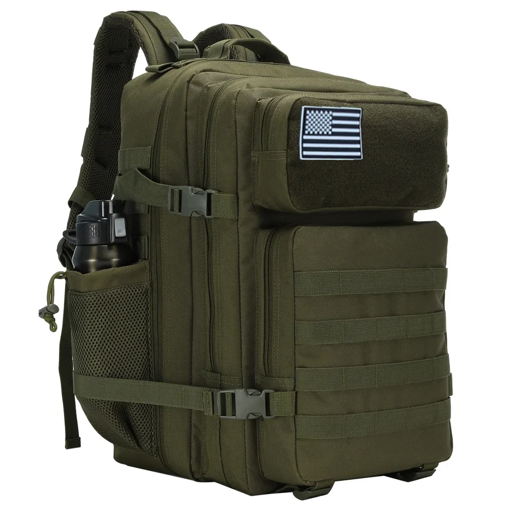 

Тактический рюкзак 45L 3P, походная сумка, рюкзак Molle, уличный рюкзак, водонепроницаемый рюкзак для альпинизма, походная сумка для треккинга Mochila