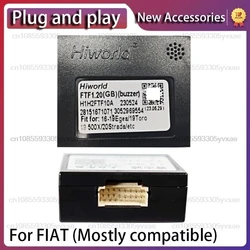 Canbus Box Adaptor For FIAT Punto 2010-2018 Panda 2013-Present Fiorino 2007-2021 Cable Car Radio Android