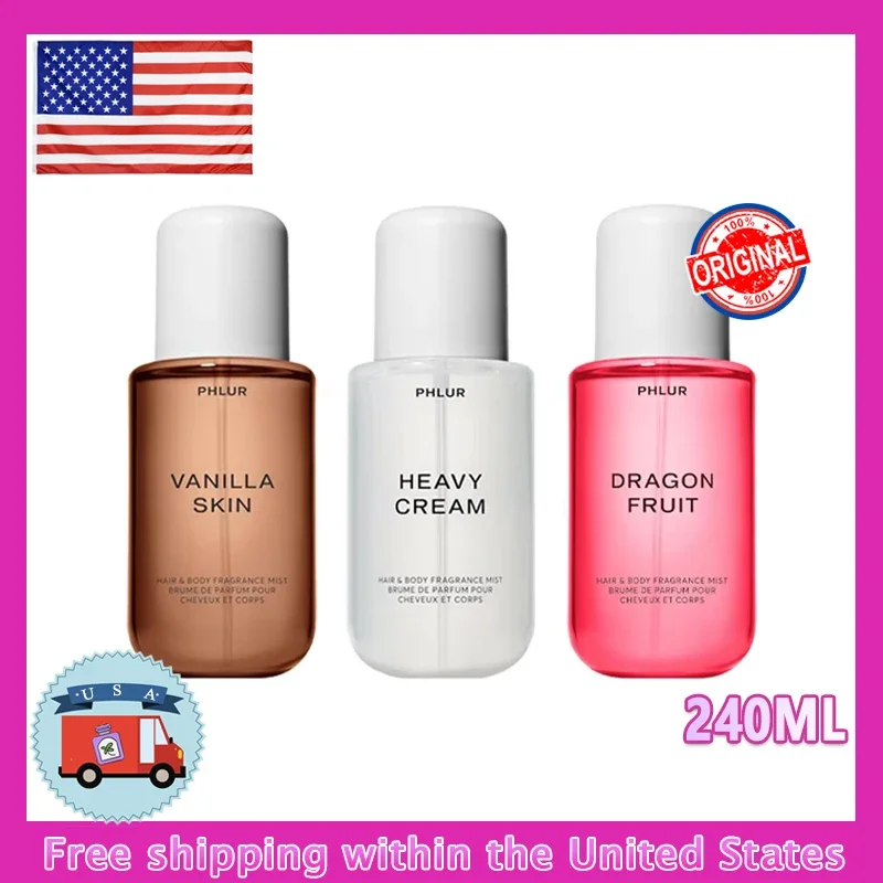 240 مللي الفانيليا الجلد الثقيلة كريم التنين الفاكهة أو دو عطر رذاذ مجموعة العطور الأصلية خشب الصندل الفيرومونات كولونيا #1