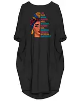 Robes décontractées amples à manches courtes et col rond pour femmes, grande taille 3