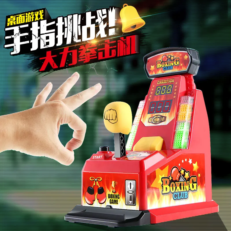 

Finger Boxing Machine Toys Children's Mini Elastic King of Fighters Arcade Table Games Machine Boys and Girls Educational Toys