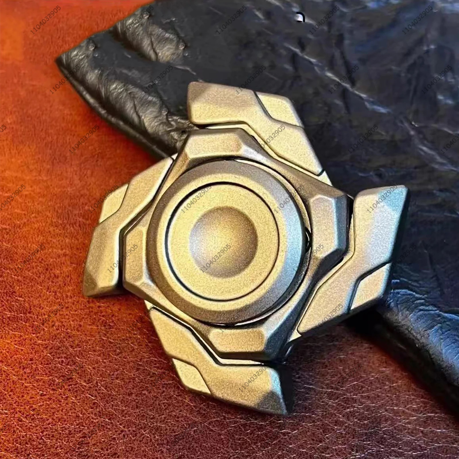 EDC Fidget Spinner Snap-Action Armatura Spinner per pollice Schiaffo in acciaio inossidabile Rotazione della moneta Fidget Gear Gadget Regalo antistress