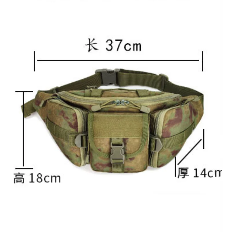  Tactical Portable Waist Packs Large Capacity Unisex Casual Fishing Hunting Bags Multi-function Outdoor Climbing Bags