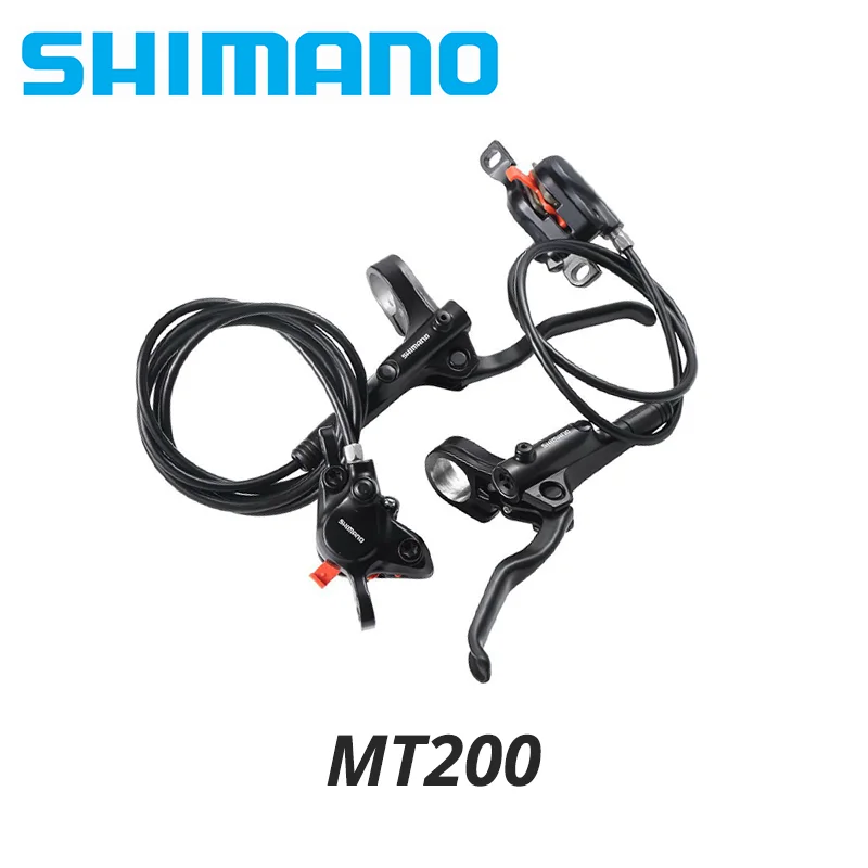 Originele Shimano MT200 MT201 M315 MTB Mountainbike Hydraulische Schijfrem MT200 Remmen 2 Zuiger 3 Vinger Stalen Hendel BL-MT200