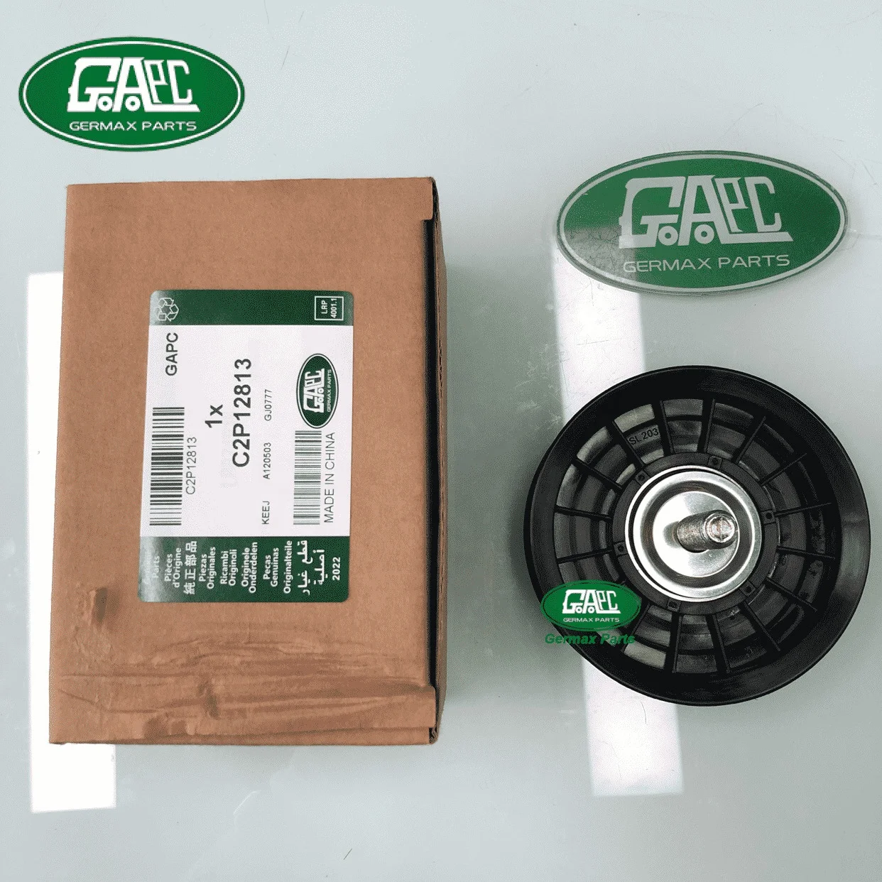 Idler Pulley C2P12813 GJ0777 For  XJ 2010- XF 2009-2015 XK 2006-2014 Germax China Factory Wholesaler Hot Sale Car Parts