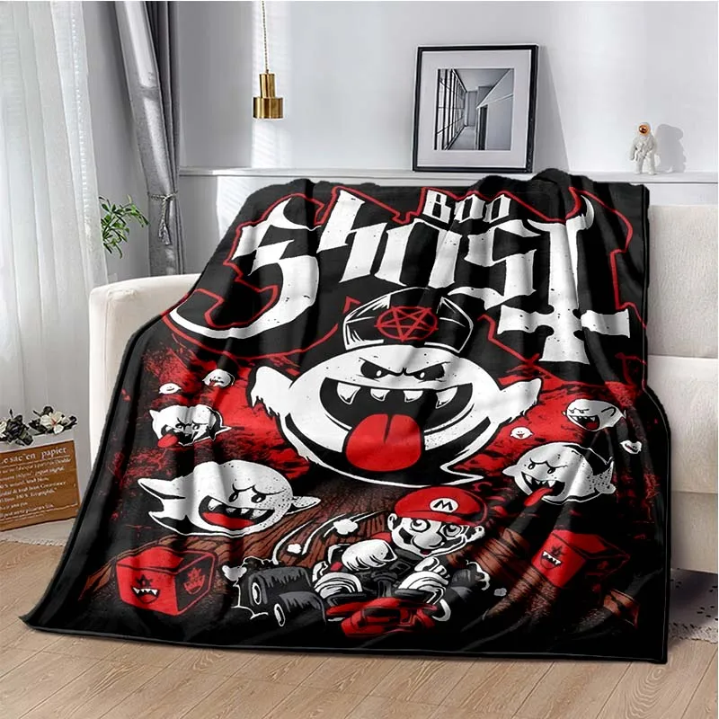 

Ghost-Band Blanket for Sofa Bed Bedroom Living Room,swedish Rock Band,Decke,couverture,одеяло,frazada,filt,halloween Gift