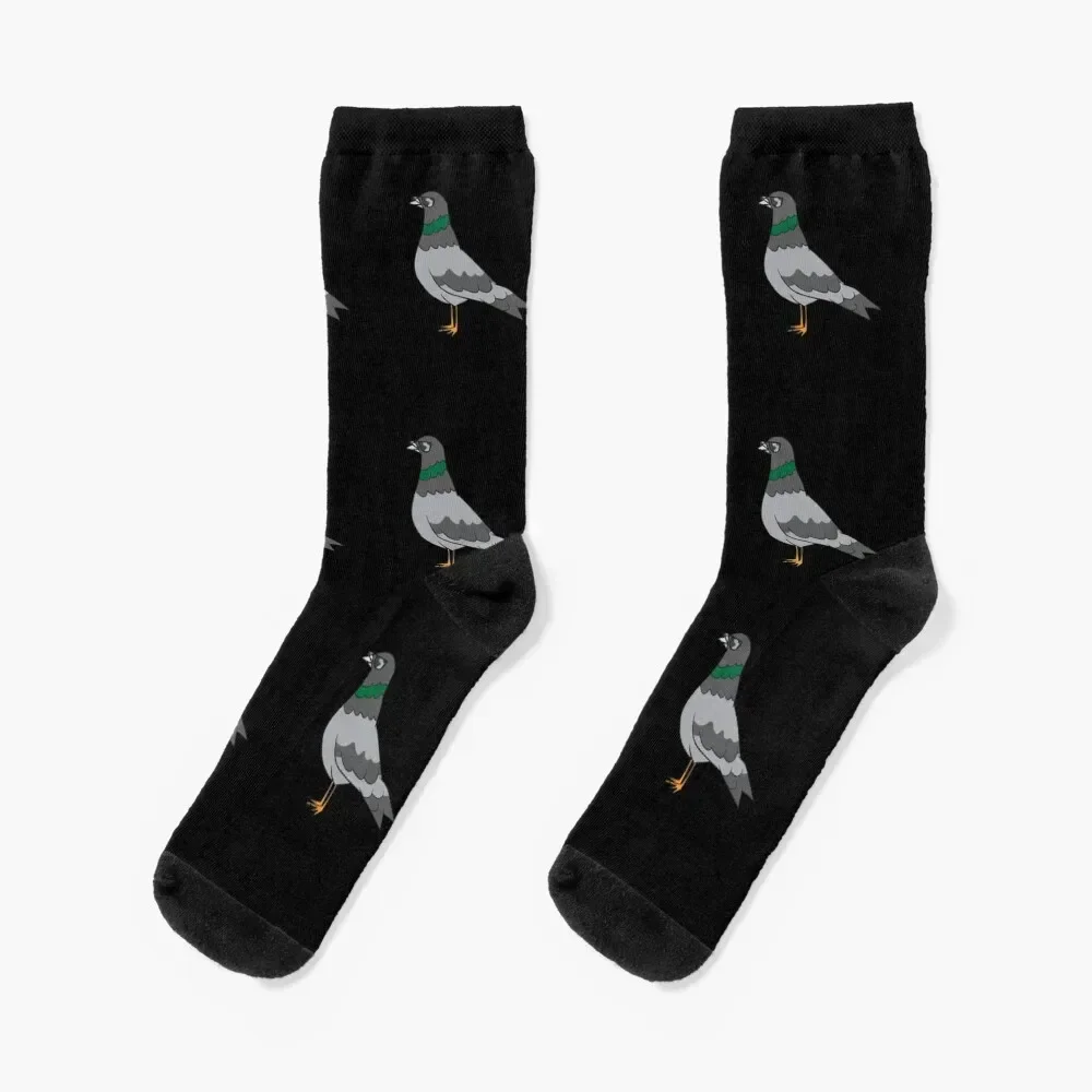 Pigeon - Cool pigeon with sunglasses Socks Climbing aesthetic Antiskid soccer Socks Men Women's