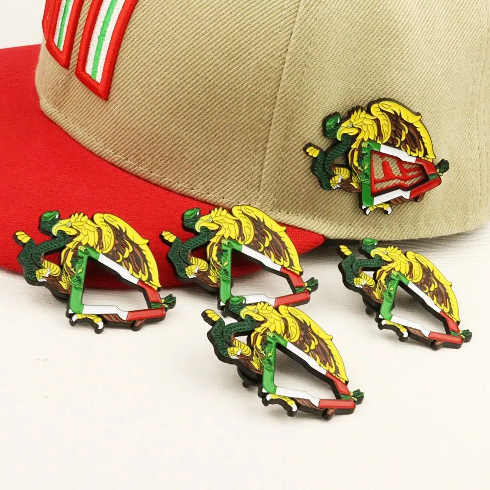 Eagle Mexican Enamel Pin Funny Baking Paint Retro Baking Paint Brooches Clothing Accessories Jacket Badge Era Hat Pins